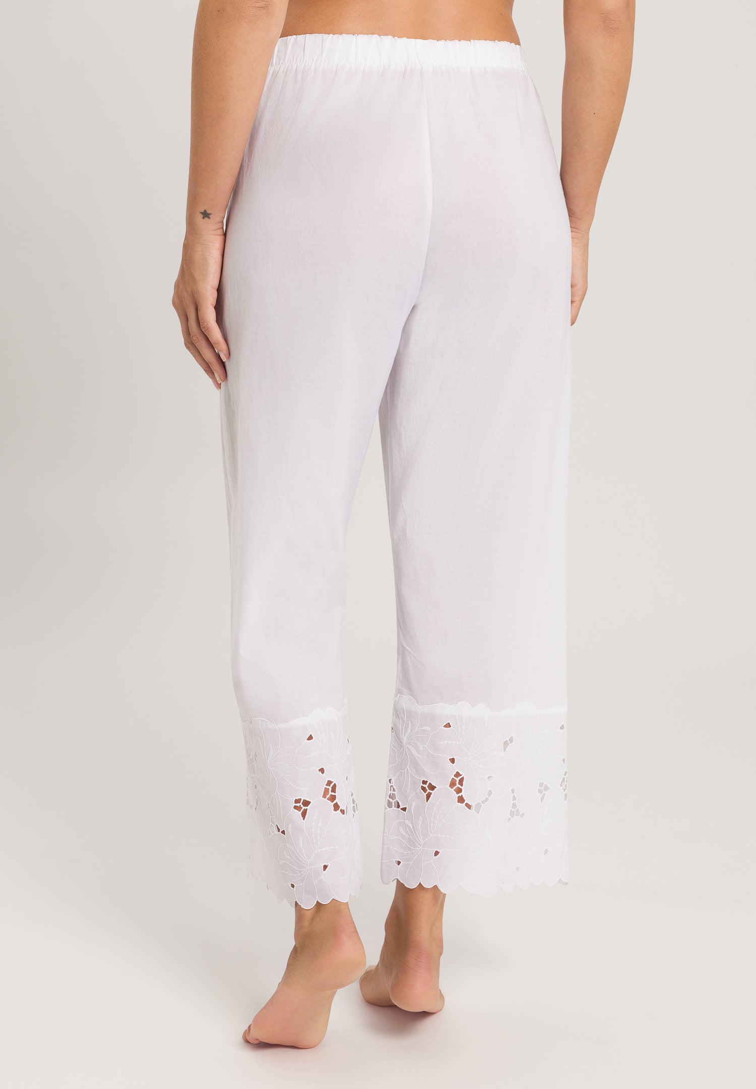 74898 Clara Crop Pants - 101 White