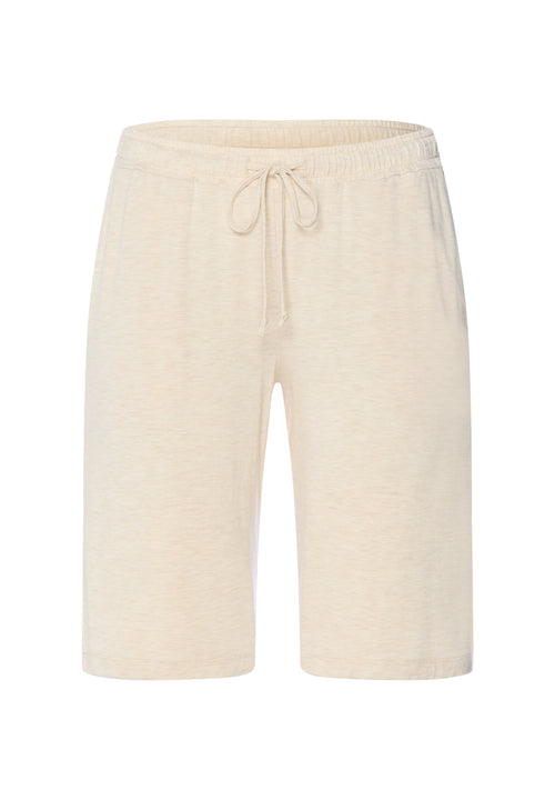 Natural Elegance Drawstring Lounge Shorts | Anthracite Melange 74903-3080
