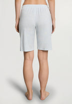 Natural Elegance Drawstring Lounge Shorts | Anthra Mel 74903-3081