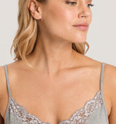 74904 SPAGHETTI CAMI - 958 Grey Melange