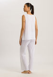 74906 Simone Tank Cropped Pajama - 101 White