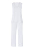 74906 Simone Tank Cropped Pajama - 101 White