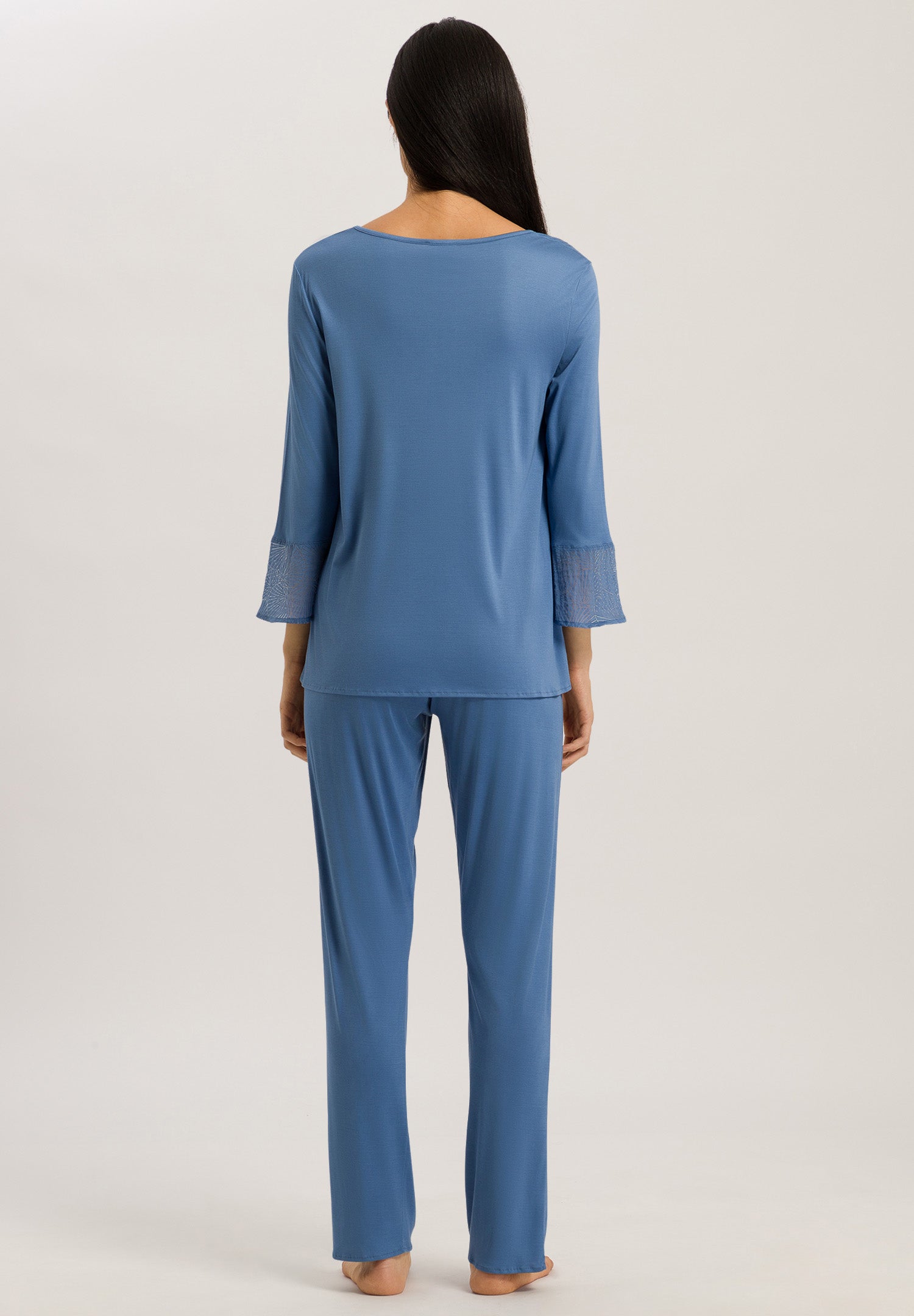 74919 3/4 SLV PAJAMA - 2515 Dusty Blue