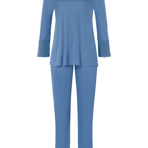 74919 3/4 SLV PAJAMA - 2515 Dusty Blue