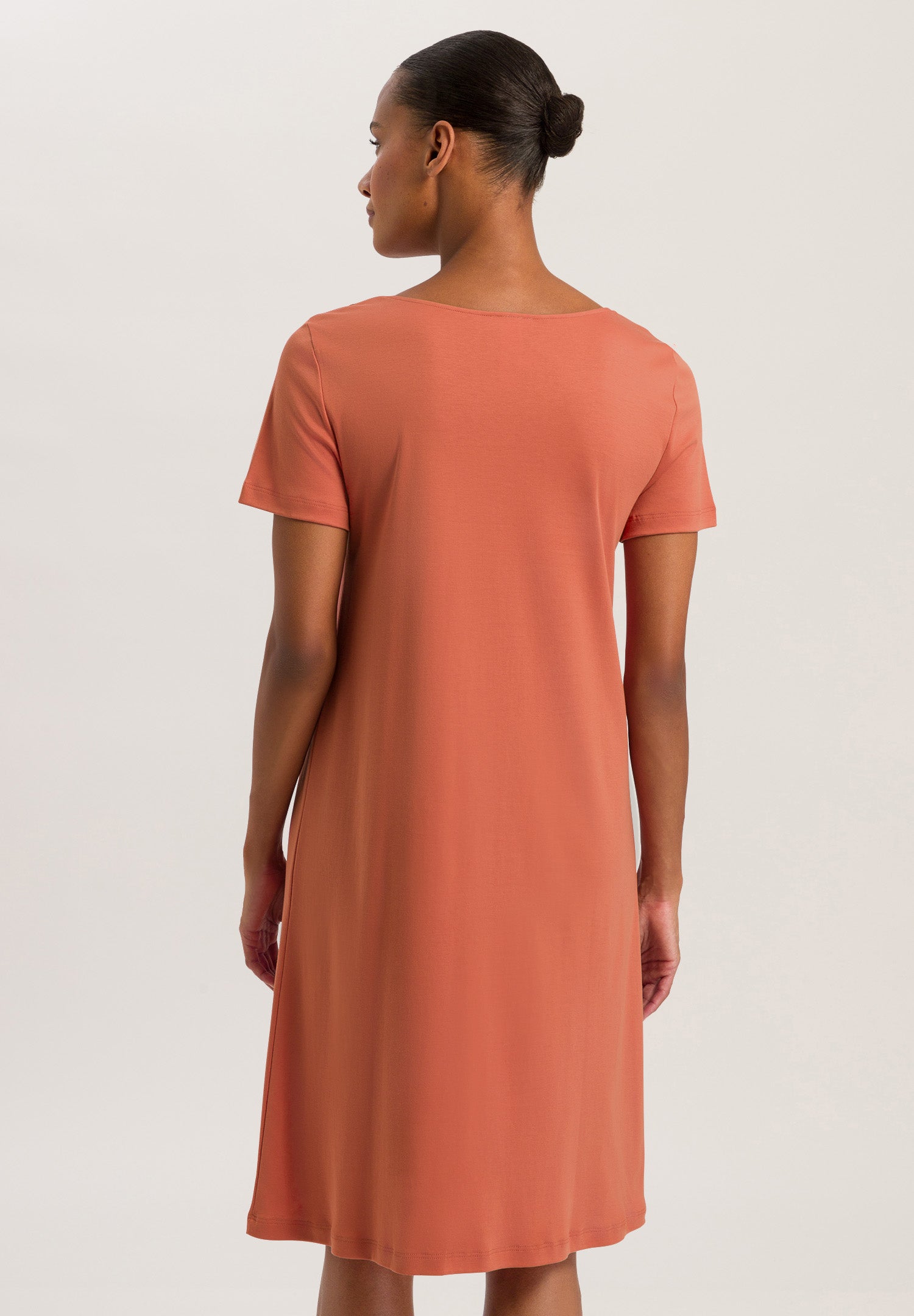 74921 S/Slv Nightgown - 2294 Apricot Brandy