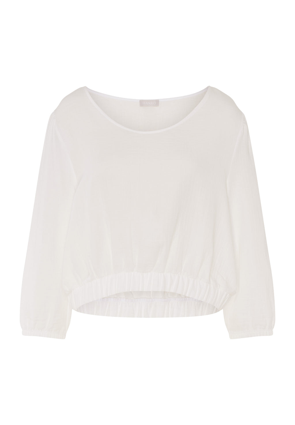 74928 Sleep And Lounge 3/4 Slv Shirt - 101 White