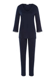 74934 CROP PAJAMA - 1610 Deep Navy