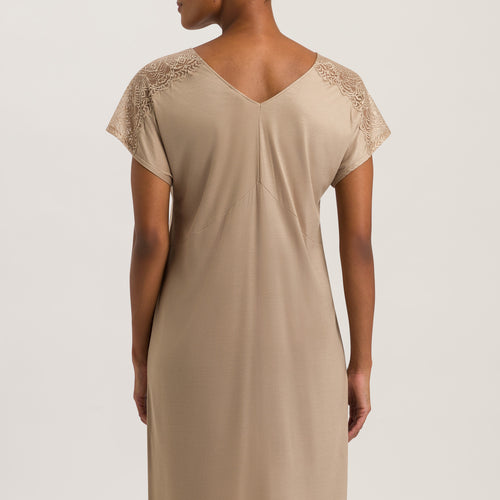 74937 S/SLV NIGHTGOWN - 2828 Deep Taupe