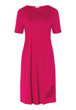 74943 S/Slv Nightgown - 2462 Fuchsia