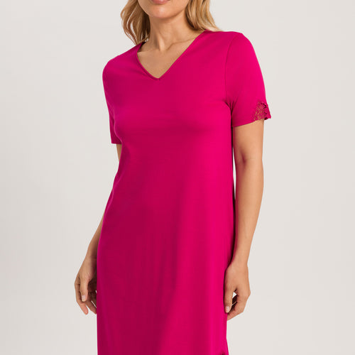 74943 S/Slv Nightgown - 2462 Fuchsia