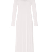 74945 L/Slv Long Gown - 101 White