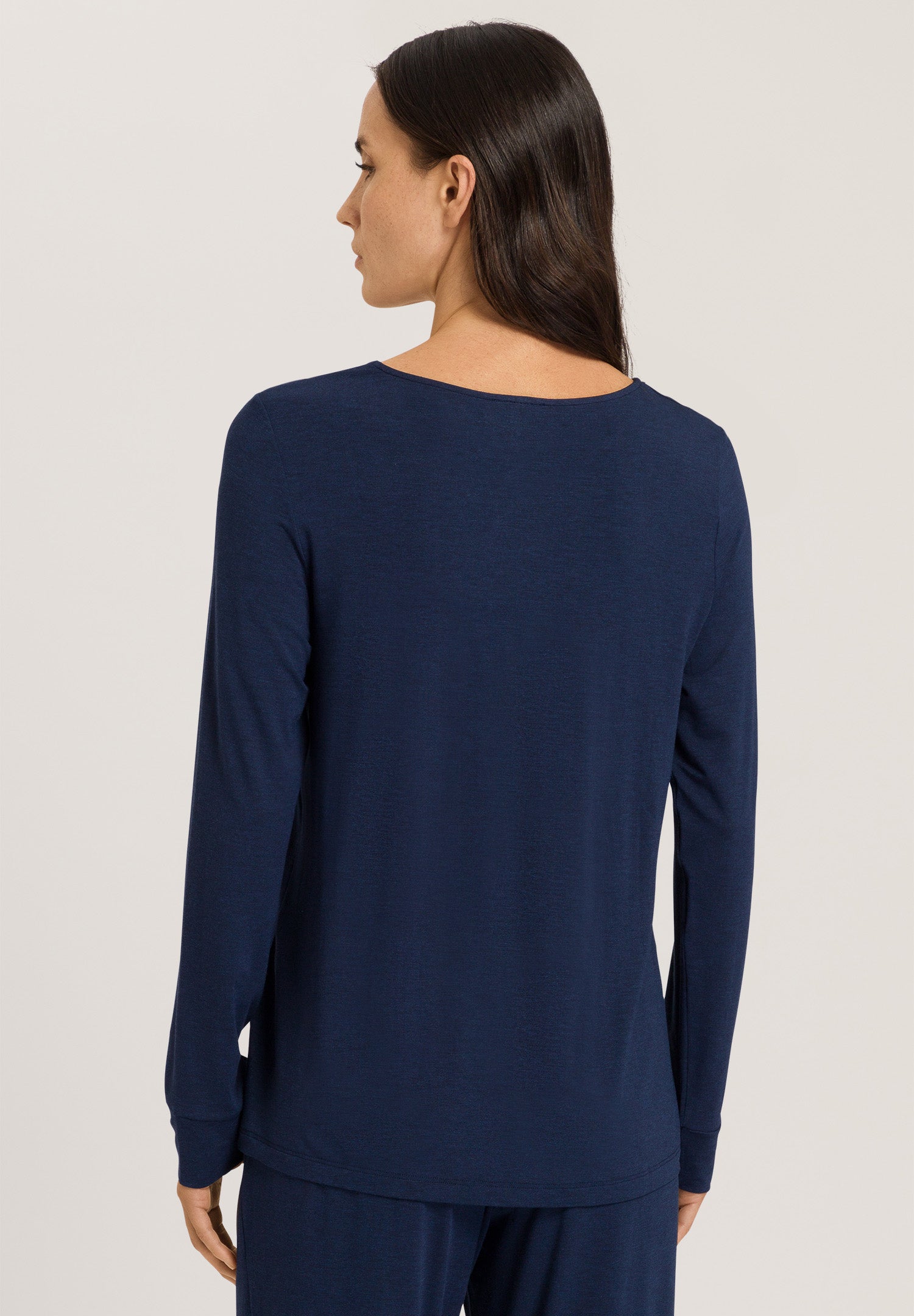 74948 Natural Elegance L/Slv Shirt - 1610 Deep Navy