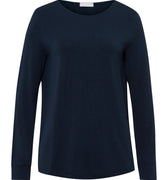 74948 Natural Elegance L/Slv Shirt - 1610 Deep Navy