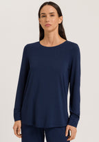 74948 Natural Elegance L/Slv Shirt - 1610 Deep Navy