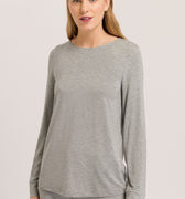 74948 Natural Elegance L/Slv Shirt - 958 Grey Melange