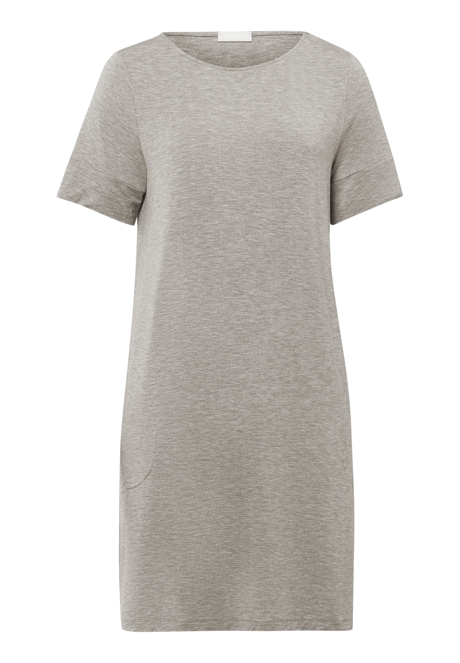 74949 Natural Elegance Short Sleeve Nightdress 90cm - 958 Grey Melange