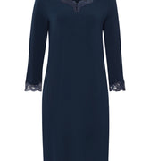 74950 Natural Elegance 3/4 Sleeve Gown Nightdress 100cm - 1610 Deep Navy