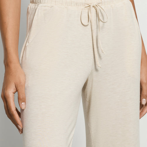 Natural Elegance Drawstring Lounge Pants | Anthra Mel. 74953-3080