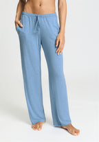 Natural Elegance Drawstring Lounge Pants | Bluebird Melange 74953-3160