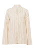 74967 Loungy Nights L/Slv Shirt - 2395 Multicolor Stripe