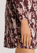 74970 Loungy Nights Long Sleeve Nightgown 90cm - 2162 Meraki Paisley