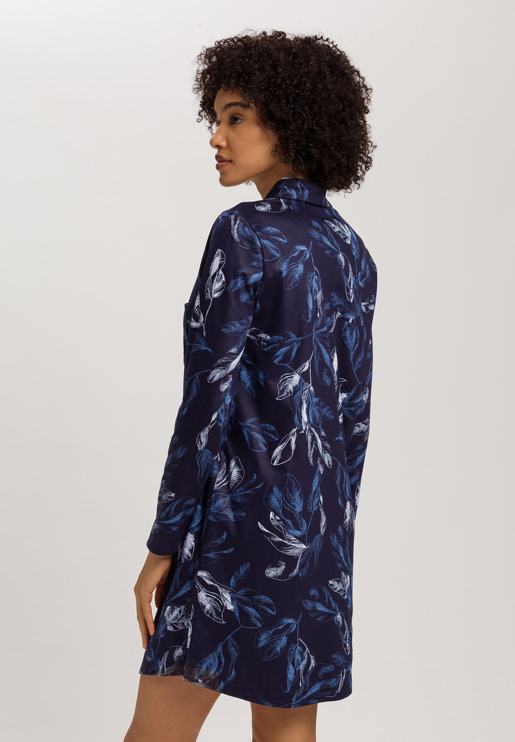 Loungy Nights Cotton Flannel Nightgown 90cm | Midnight Garden 74970-3053
