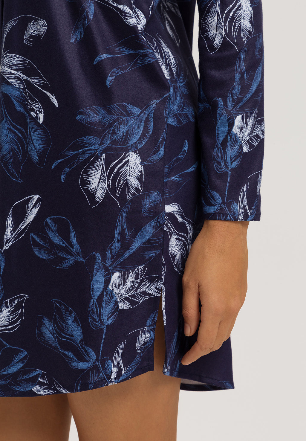 Loungy Nights Cotton Flannel Nightgown 90cm | Midnight Garden 74970-3053