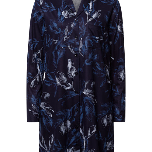 Loungy Nights Cotton Flannel Nightgown 90cm | Midnight Garden 74970-3053