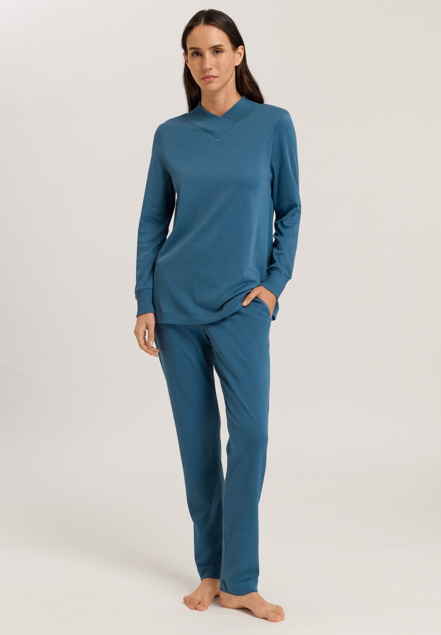 74974 Loane L/Slv Pajama - 1663 Spruce