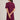 74976 Joela S/Slv Nightgown 100 Cm - 2423 Ruby Wine