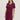 74976 Joela S/Slv Nightgown 100 Cm - 2423 Ruby Wine