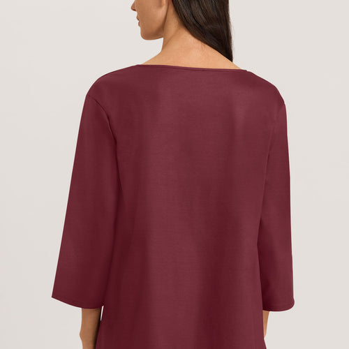 74984 Eleni 3/4 Sleeve Shirt - 2423 Ruby Wine