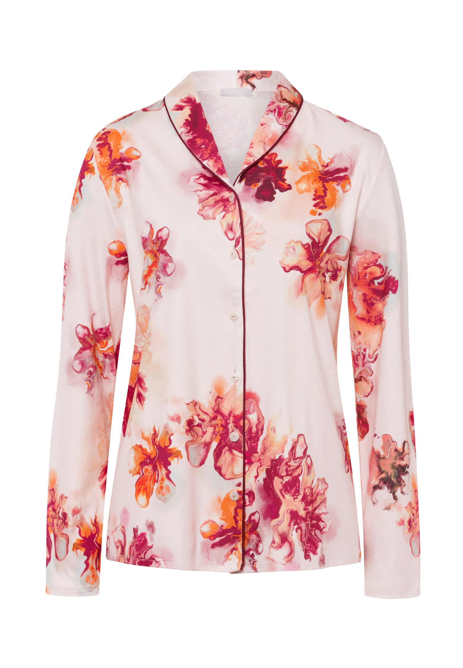 74985 Eleni L/Slv Shirt - 2392 Poured Blossoms