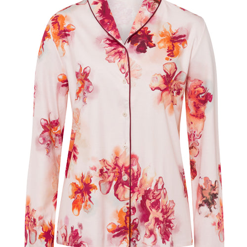 74985 Eleni L/Slv Shirt - 2392 Poured Blossoms