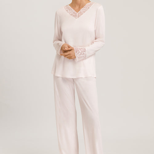 74991 Elia L/Slv Pajama - 2303 Salsa Rose