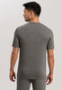 75035 Casuals S/Slv Shirt V-Neck - 1945 Stone Melange