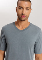 Casuals Soft V-Neck T-Shirt | Ocean Melange 75035-3020