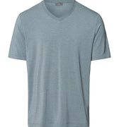 Casuals Soft V-Neck T-Shirt | Ocean Melange 75035-3020