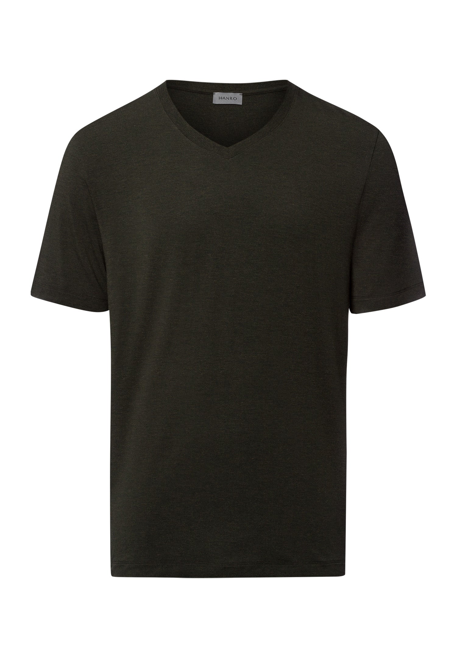 Casuals Soft V-Neck T-Shirt | Earthy Ink Melange 75035-3044