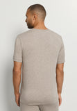 Casuals Soft V-Neck T-Shirt | Hazelnut Melange 75035-3115