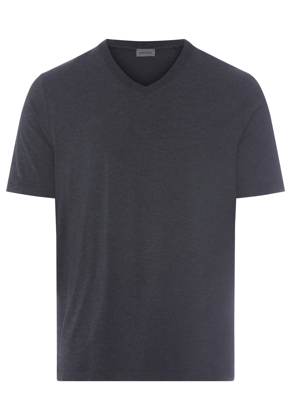 Casuals Soft V-Neck T-Shirt | Charcoal Melange 75035-3132