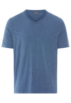 Casuals Soft V-Neck T-Shirt | Tanzanite Melange 75035-3133