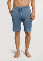 Casuals DrawstringShorts | Retro Blue Melange 75039-3082