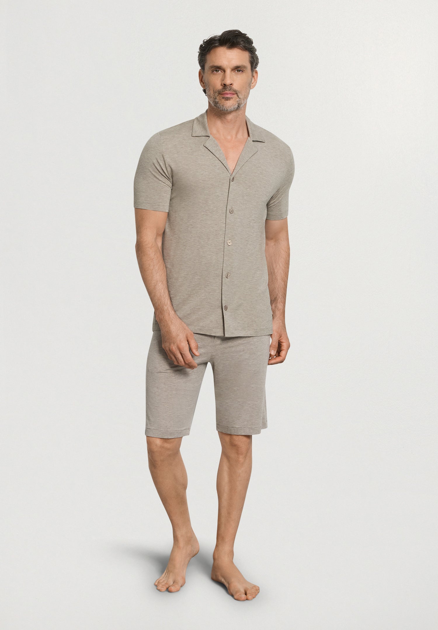 Casuals DrawstringShorts | Hazelnut Melange 75039-3115