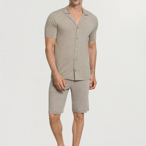 Casuals DrawstringShorts | Hazelnut Melange 75039-3115