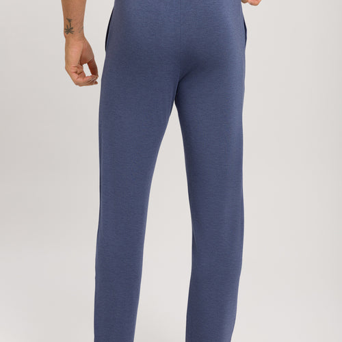 75040 Casuals Long Pants - 2898 Slate Blue Melange