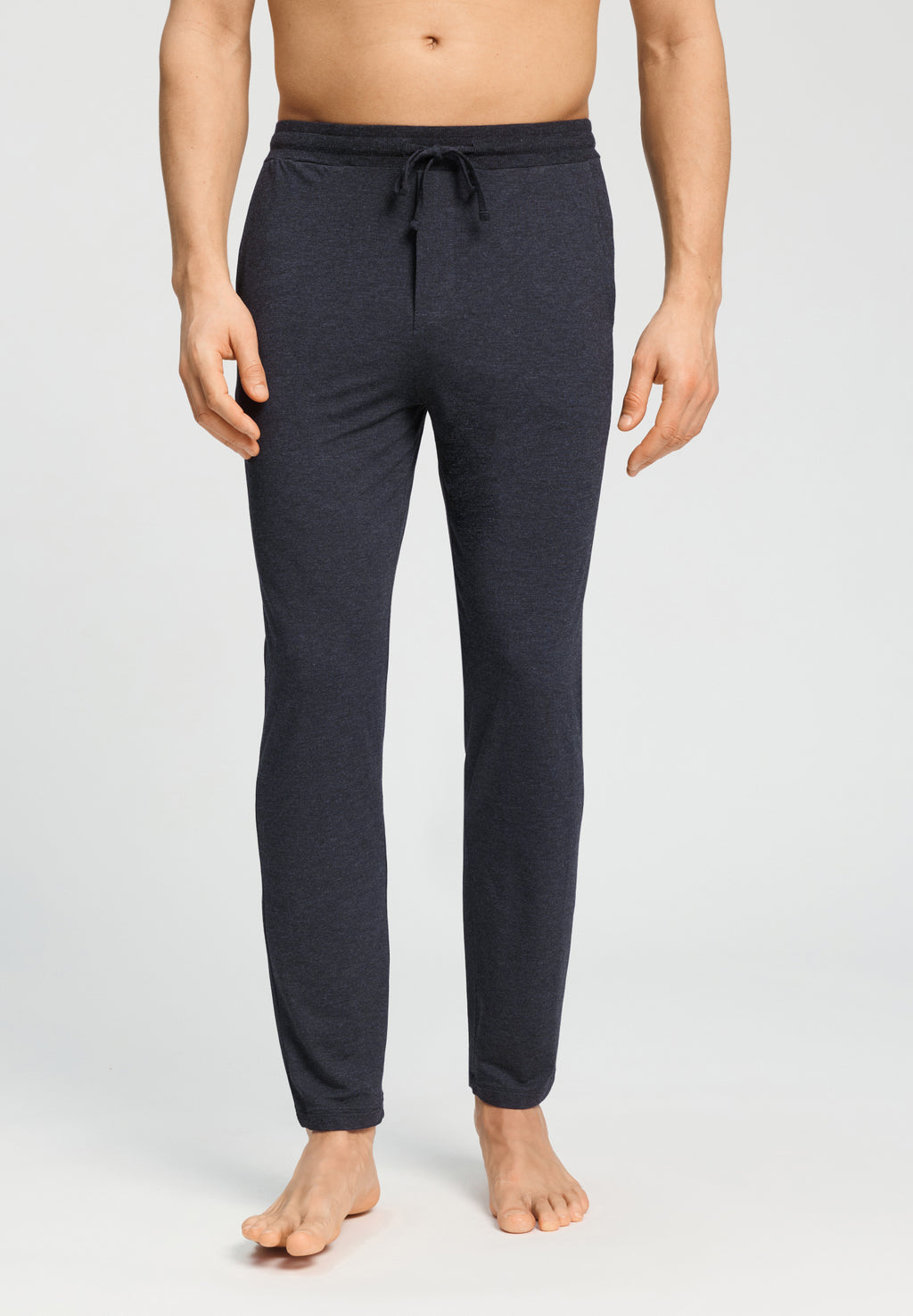 Casuals Drawstring Pants | Charcoal Melange 75040-3132