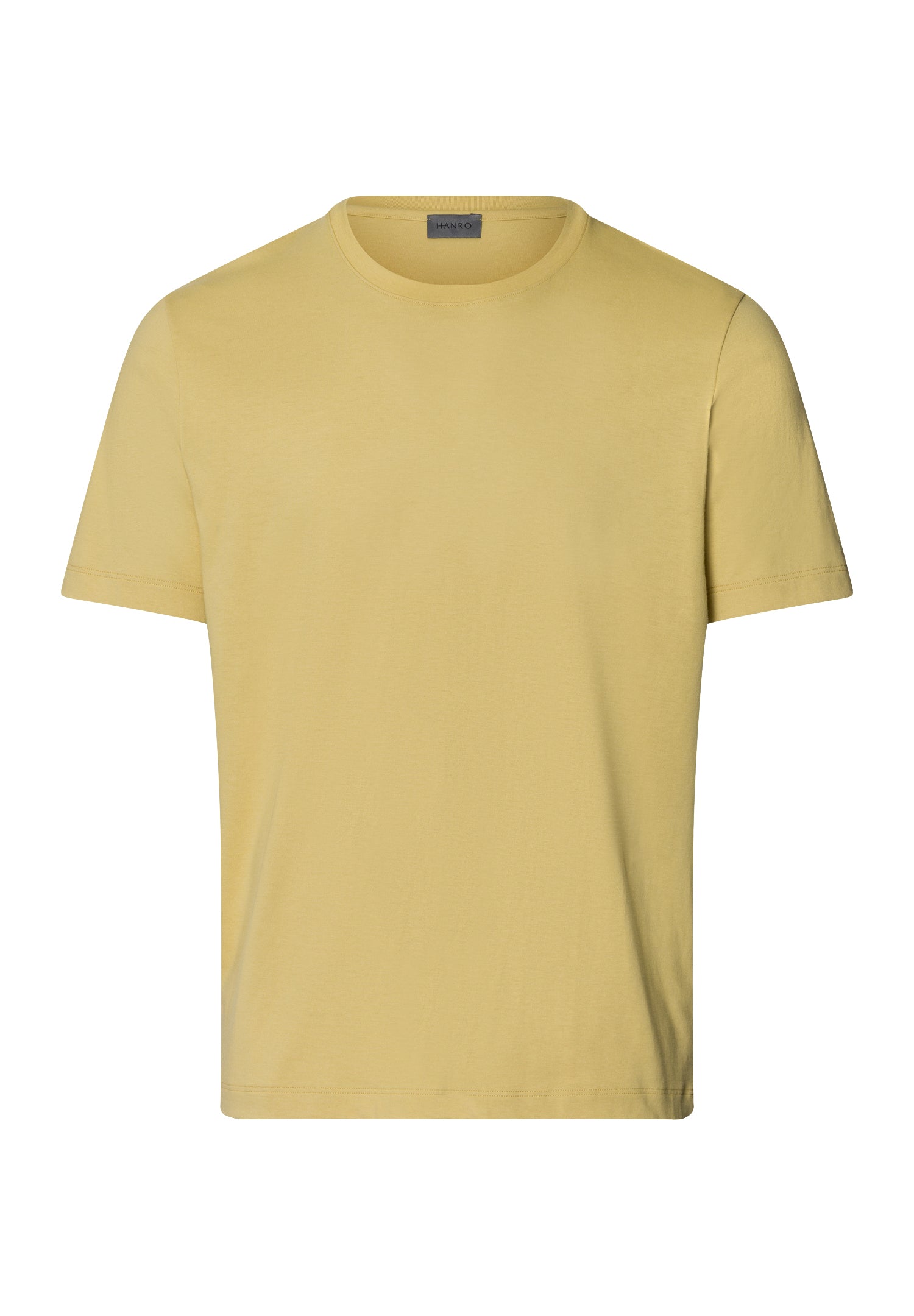 Living Shirts Jersey Cotton Crew Neck T-Shirt | Straw 75050-2248