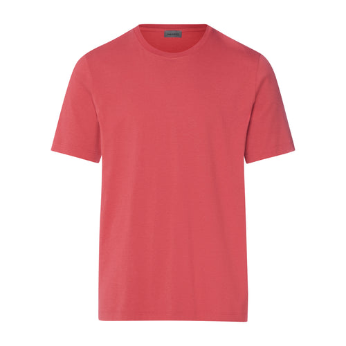 Living Shirts Cotton Crew Neck T-Shirt | Garnet Rose 75050-2420