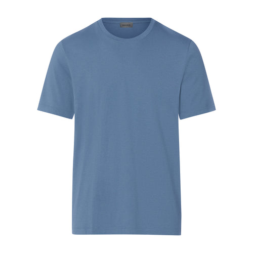 Living Shirts Cotton Crew Neck T-Shirt | Retro Blue 75050-2626